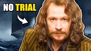 Why Didnt Sirius Get a Trial Before Azkaban  Harry Potter Theory [upl. by Boswell]