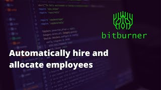 Automatically hire and allocate employees  Bitburner 27 [upl. by Derej814]