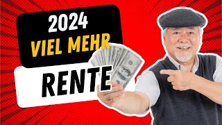 Krasse Rentenerhöhung 💥 Kommt 2024 die höchste Rentenerhöhung aller Zeiten [upl. by Schindler]