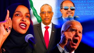 ILHAN OMAR DHUL GARIIR SIYAASADEED  CADAADIS THE SQUAD [upl. by Adilen703]