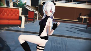 MMD Haku オートファジー  Autophagy 4K [upl. by Knowland]