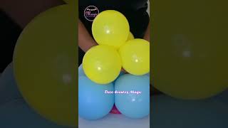 😍Aprende hacer un arreglo con globo🎈Learn to make a balloon arrangement🎈shorts diy balloon [upl. by Lear]