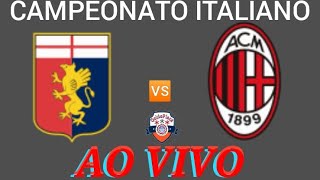 GENOA X MILAN AO VIVO CAMPEONATO ITALIANO 07102023  NARRAÇÃO [upl. by Lamaaj813]