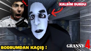 GRANNY 4 GÜNCELLEME GELDİ VE YİNE BİTİRDİM   BODRUMDAN KAÇIŞ [upl. by Eves]