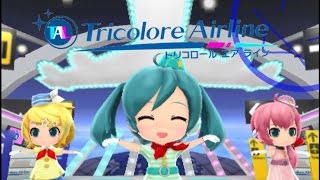 Tricolore Airline  SUB ESP  « Hatsune Miku Project MIRAI » [upl. by Lorraine47]