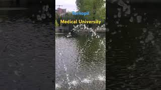 Ternopil Medical University Ukraine campus Russia destroys Ukraine repairs [upl. by Mendelsohn]