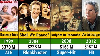 Richard Gere all hits and flops movies list  Richard Gere all movies list  Runaway Bride  Movies [upl. by Finn]