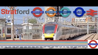 Trains at Stratford Station SRA  GEML May 2021 [upl. by Benedict89]