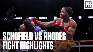 FIGHT HIGHLIGHTS  Floyd Schofield vs Haskell Rhodes [upl. by Nwahsat]