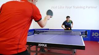 iPong Trainer Motion Table Tennis Training Robot [upl. by Atneuqal]