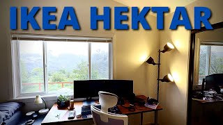 IKEA HEKTAR Lamp 3 Spotlight Version  Unboxing amp Review [upl. by Irahs]