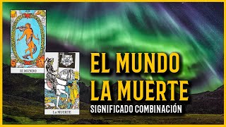 El mundo y la muerte combinación arcanos mayores Tarot Rider Waite [upl. by Medin713]