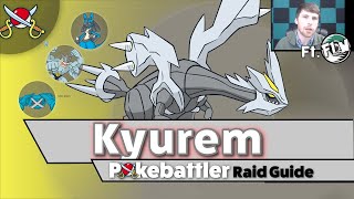 Kyurem Raid Guide Counters by Pokebattler feat FLW Videos [upl. by Willi]