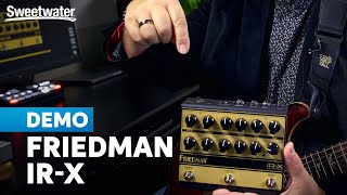 Friedman IRX 2channel Tube Preamp Power for Your Pedalboard [upl. by Etireugram]