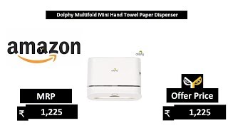 Dolphy Multifold Mini Hand Towel Paper Dispenser [upl. by Nywrad]