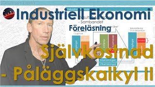 Industriell Ekonomi  20  Självkostnadskalkyl [upl. by Ardnuaet]