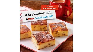 Käsekuchen mit kinder Schokolade [upl. by Adyam]