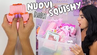 MEGA PACCO PIENO di SQUISHY ORIGINALI e non da GEARBEST  GIVEAWAY [upl. by Betthel53]