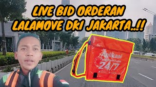 LIVE BID LALAMOVE DRIVER  JAKARTA [upl. by Ellinehc]