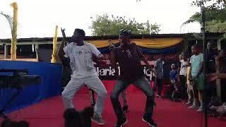 Scorpion Dance tal bay Yon ti performance nan lekòl marie Dominique 🔥🔥🔥🔥🔥nou boule sa plat [upl. by Ashly]