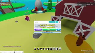 Hiring Ant man at level 1  Roblox egg farm simulator [upl. by Shaddock374]