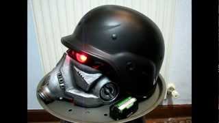 Helghast Costume  v50 Mask Details Demonstration [upl. by Atsiuqal353]