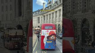 Who doesn’t like Paddington Bear🥰 paddingtonbear londonlife londonbus [upl. by Michi]