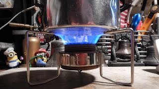 TATONKA Stand  Trangia Alcohol Burner  Boil Test [upl. by Joanna810]