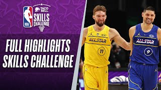 TacoBellSkills​ Challenge Full Highlights  2021 NBAAllStar [upl. by Nohtanoj834]