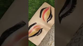 Defferent cut crease eyeliner looking beautiful Eyeshadow model 🎼 [upl. by Godbeare]