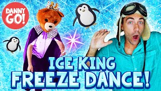 quotThe Ice King Freeze Dancequot 🥶👑  Danny Go Brain Break Movement Songs for Kids [upl. by Anotyal]