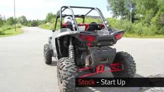 Polaris RZR 1000 with MBRP Exhaust [upl. by Analart102]