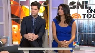 Colin Jost amp Cecily Strong  The Today Show Interview 2014 [upl. by Atinihc]