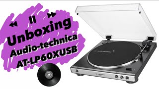 Mejor que Victrola  Unboxing Tornamesa  Tocadiscos AUDIOTECHNICA ATLP60XUSB [upl. by Hermie199]