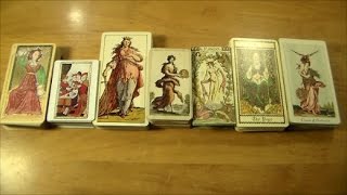 Tarot Centuries Most Beautiful Decks [upl. by Nue851]