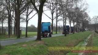 Truckrun Raalte  11 april 2015 [upl. by Ahsemo]