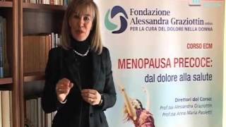 Menopausa precoce dal dolore alla salute  2° parte [upl. by Akinajnat]