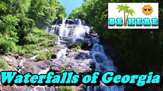 BE HERE Hiking to 3 Beautiful Waterfalls in North Georgia [upl. by Kali]