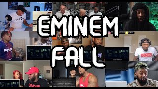 EMINEM  FALL  UNCUT REACTION MASHUP [upl. by Eiddam254]