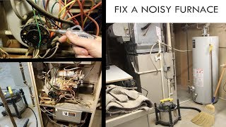 Furnace Making Noise  Fix Blower Motor [upl. by Eirrac]