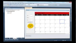 Viscomsoft Tutorial How to create calendar with VBNET or C [upl. by Kally]