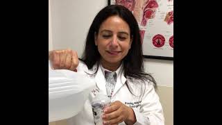 How to put Budesonide into your saline nasal rinse [upl. by Barbi281]