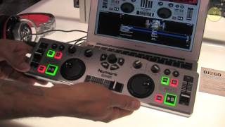 Numark DJ2GO USB DJ Controller  agiprodjcom  NAMM 2011 [upl. by Aihsel]