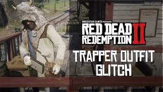 NEW Trapper Outfit Glitch  Red Dead Redemption 2 Still Works No Legendary Pelts needed [upl. by Nahtad]