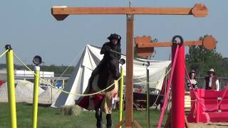 Jousting Sarah Hay MSAcourse during Festival of the Horse amp Drum 2013 [upl. by Iarahs]