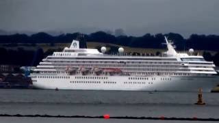 Cruise Ship Rosyth Fife Scotland [upl. by Ayotak]