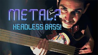 Metal Bass Line on a Biarnel Scorcio  Lorenzo Beverati Headless Bass Demo [upl. by Grubman887]