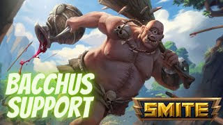 Bacchus Support  Smite Gameplay 2024  Ranked [upl. by Enetsuj]