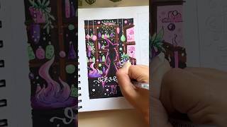 making the art for my 2024 october bullet journal setup ⋆✴︎˚｡⋆ full video on youtube [upl. by Leavelle]