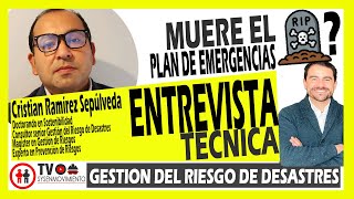 Gestión del Riesgo de Desastres y la muerte del Plan de Emergencias [upl. by Scutt]